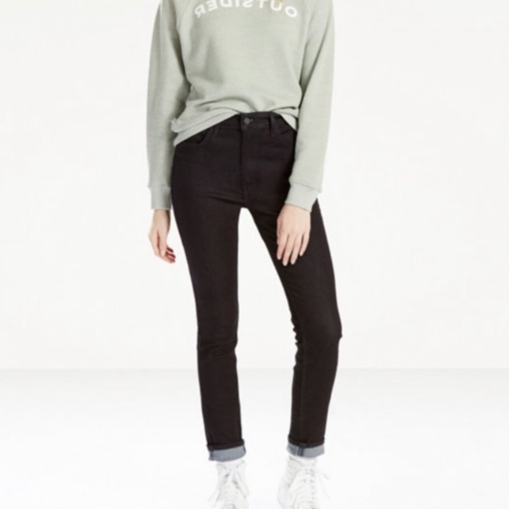 Levi’s Line 8 High Waisted Skinny Jean